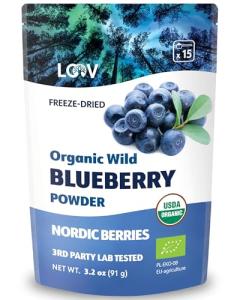 Organic Wild Blueberry Powder from Nordic Forests
