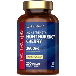 High Strength Montmorency Cherry Tablets, 200 Count