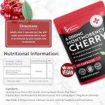 Vegan Montmorency Cherry Capsules 6000mg Supplement