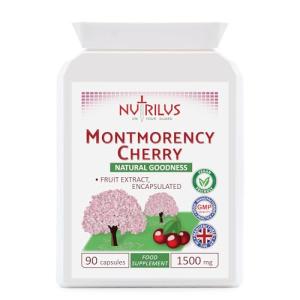 Nutrilus Montmorency Cherry 1500mg - Vegan Capsules