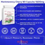 Nutrilus Montmorency Cherry 1500mg - Vegan Capsules