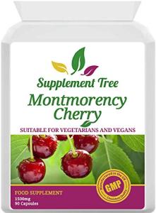 Montmorency Cherry Capsules 1500mg - 90 Vegan Counts