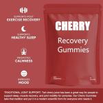 Tart Cherry Recovery Gummies for Muscle Support