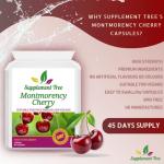 Montmorency Cherry Capsules 1500mg - 90 Vegan Counts