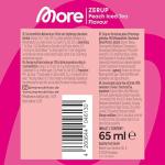 Zerup Peach Iced Tea Syrup, Zero Calories, 65 ml