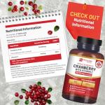 Triple Strength Cranberry with Vitamin C - 180 Tablets