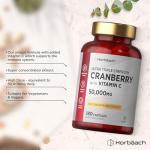 High Strength Cranberry Capsules with Vitamin C