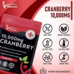 Cranberry Tablets 10,000mg for Urinary Support
