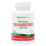 Nature's Plus Organic Cranberry Capsules - 60 Count