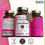 D-Mannose & Cranberry Capsules for UTI Support