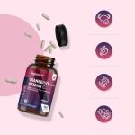 Cranberry Capsules with Vitamin C - 180 Count