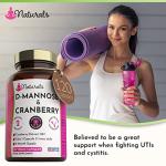 D-Mannose & Cranberry Capsules for UTI Support