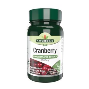 Cranberry Tablets 200mg for Urinary Support