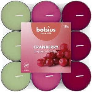 Cranberry Scented Tealights - 18 Pack