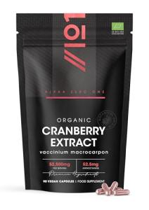 Organic Cranberry Extract 52,500mg - 90 Vegan Capsules
