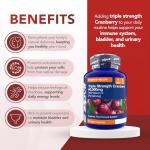 Zipvit Triple Strength Cranberry with Vitamin C