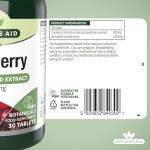 Cranberry Tablets 200mg for Urinary Support
