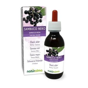 Alcohol-Free Black Elderberry Liquid Extract Drops 120ml