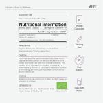 High Strength Organic Elderberry Extract 7500mg Capsules