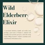 Napiers Wild Elderberry Vitamin C Elixir 150ML