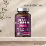 High Strength Elderberry 3000mg Vegan Tablets
