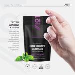 High Strength Organic Elderberry Extract 7500mg Capsules