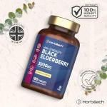 High Strength Elderberry 3000mg Vegan Tablets