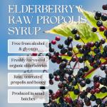Organic Elderberry & Propolis Syrup for All Ages