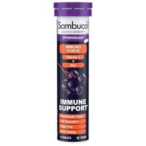 Sambucol Elderberry Effervescent Immune Support Tablets