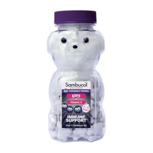 Sambucol Kids Chewable Elderberry Teddies - 60 Tablets