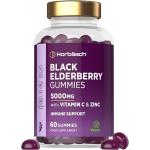 Black Elderberry Gummies with Vitamin C & Zinc