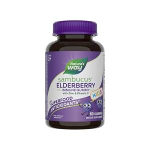 Nature's Way Elderberry Gummies for Kids - Immune Support