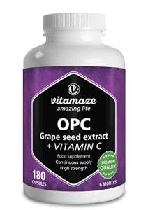 Grape Seed Extract 450mg with Vitamin C 180 Caps