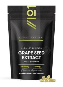 Grapeseed Extract 20,000mg - 90 Vegan Capsules