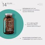 Blood Pressure Support Supplement with Grape Seed Extract