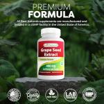 Best Naturals Grape Seed Extract 400 mg, 240 Capsules