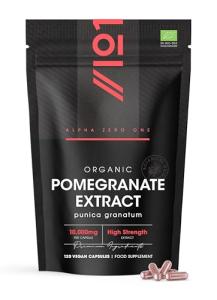 Organic Pomegranate Extract 10,000mg - 120 Vegan Capsules