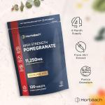 High Strength Pomegranate Extract 11,250mg Tablets