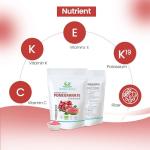 Organic Pomegranate Fruit Powder for Smoothies & Baking