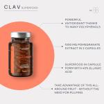 1000mg Vegan Pomegranate Extract Capsules - 60 Count