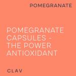 1000mg Vegan Pomegranate Extract Capsules - 60 Count