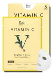 Rael Vitamin C Beauty Face Mask - 5 Sheets