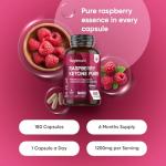 Raspberry Ketones 1200mg - 180 Vegan Capsules
