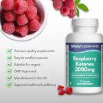 Raspberry Ketones 3000mg with Zinc, Niacin & Chromium
