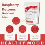 Raspberry Ketones 1000mg - Natural Fat Burner Tablets