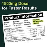 Garcinia Cambogia 1500mg - 90 Vegetarian Capsules