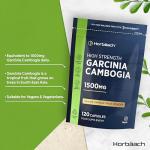 Garcinia Cambogia 1500mg Vegan Capsules - 120 Count