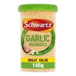 Schwartz Garlic Granules 145g - Bold Flavor Boost