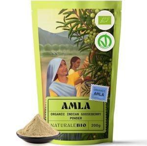 Organic Amla Powder 200g - Rich in Antioxidants