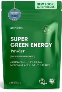 Inspiriko Super Greens Powder with Probiotics - 150g